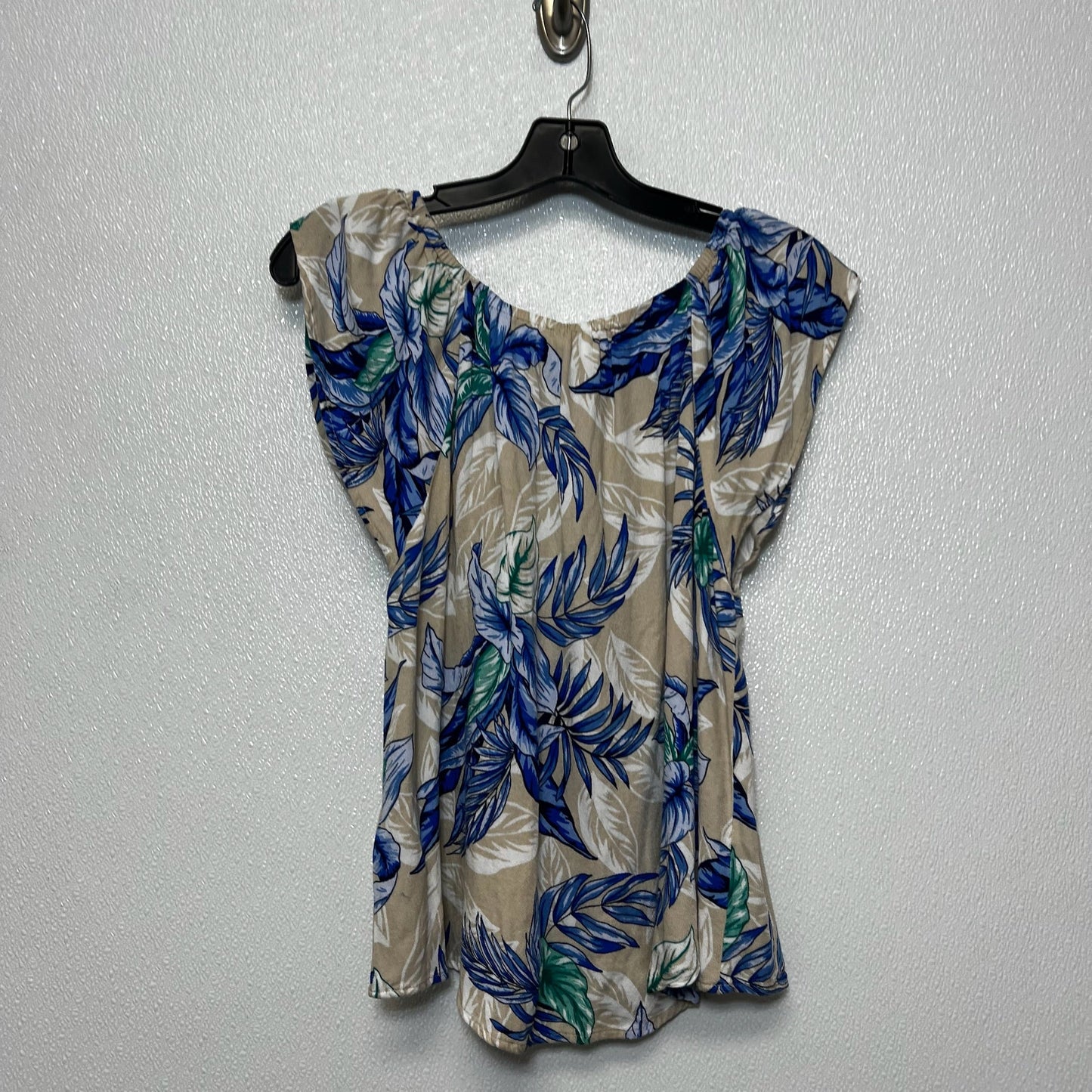 Top Short Sleeve By Cupio In Print, Size: M