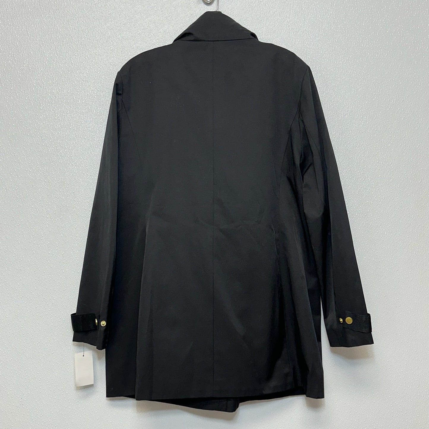 Black Coat Designer Cole-haan O, Size Xl