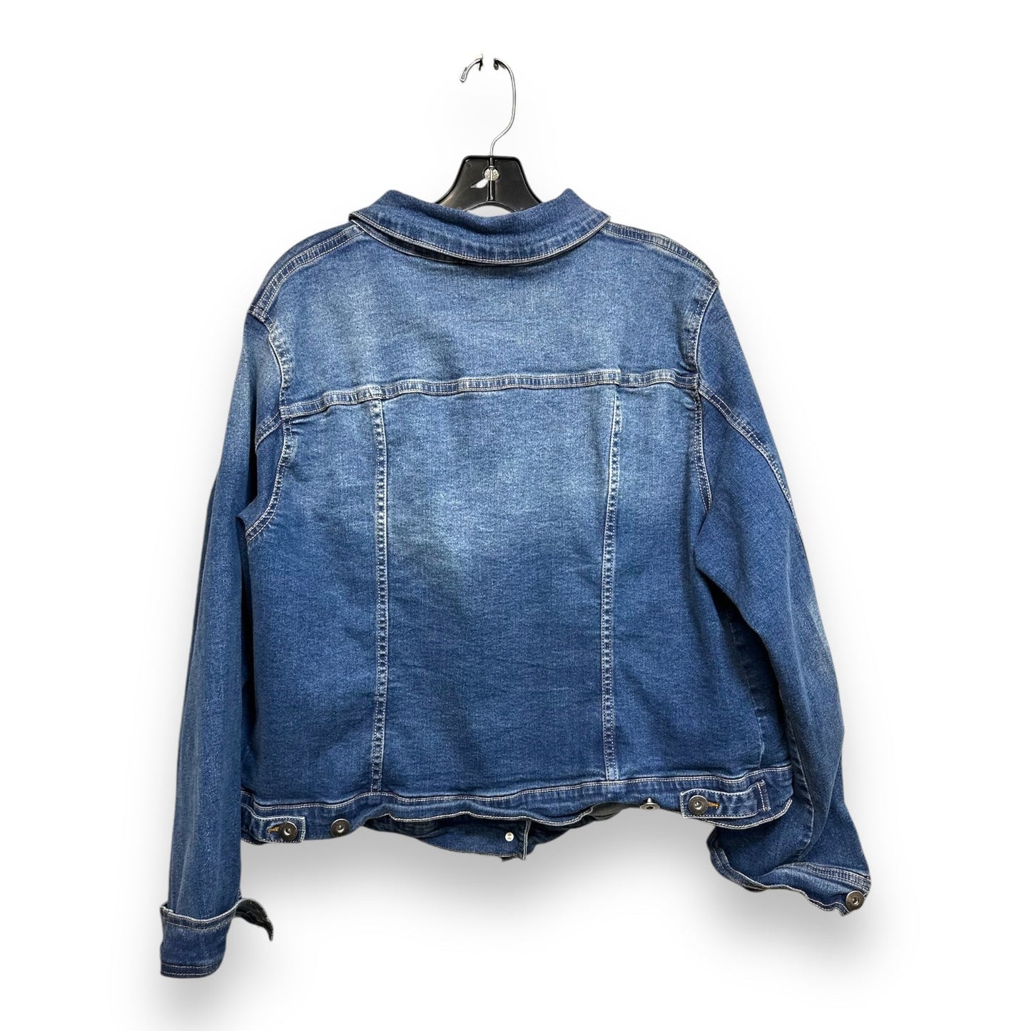 Jacket Denim By Torrid In Denim, Size: 3