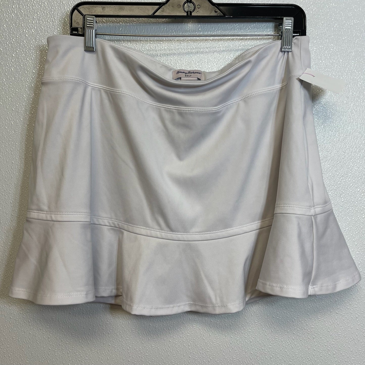 White Athletic Skirt Skort Tommy Bahama, Size Xl