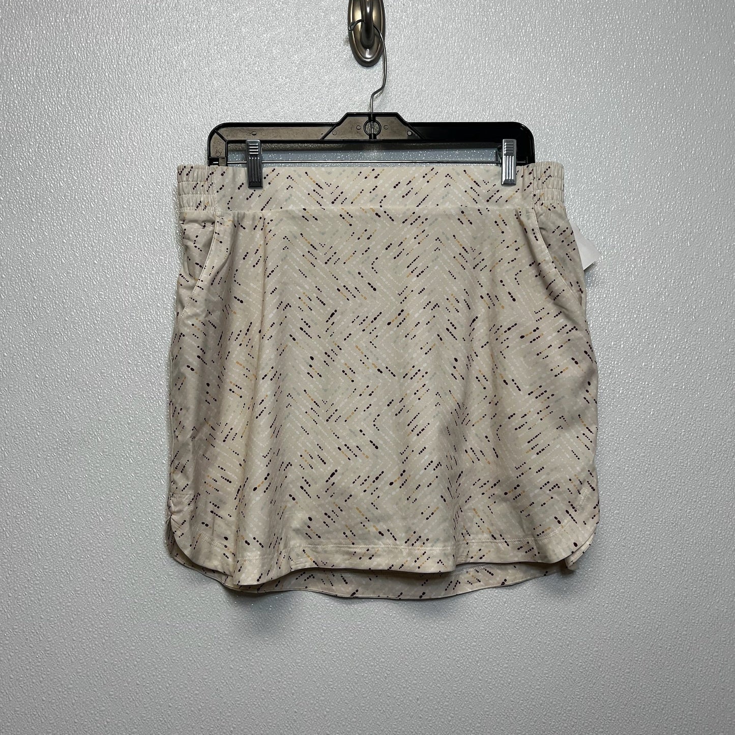 Athletic Skirt Skort By Calia In Ivory, Size: L