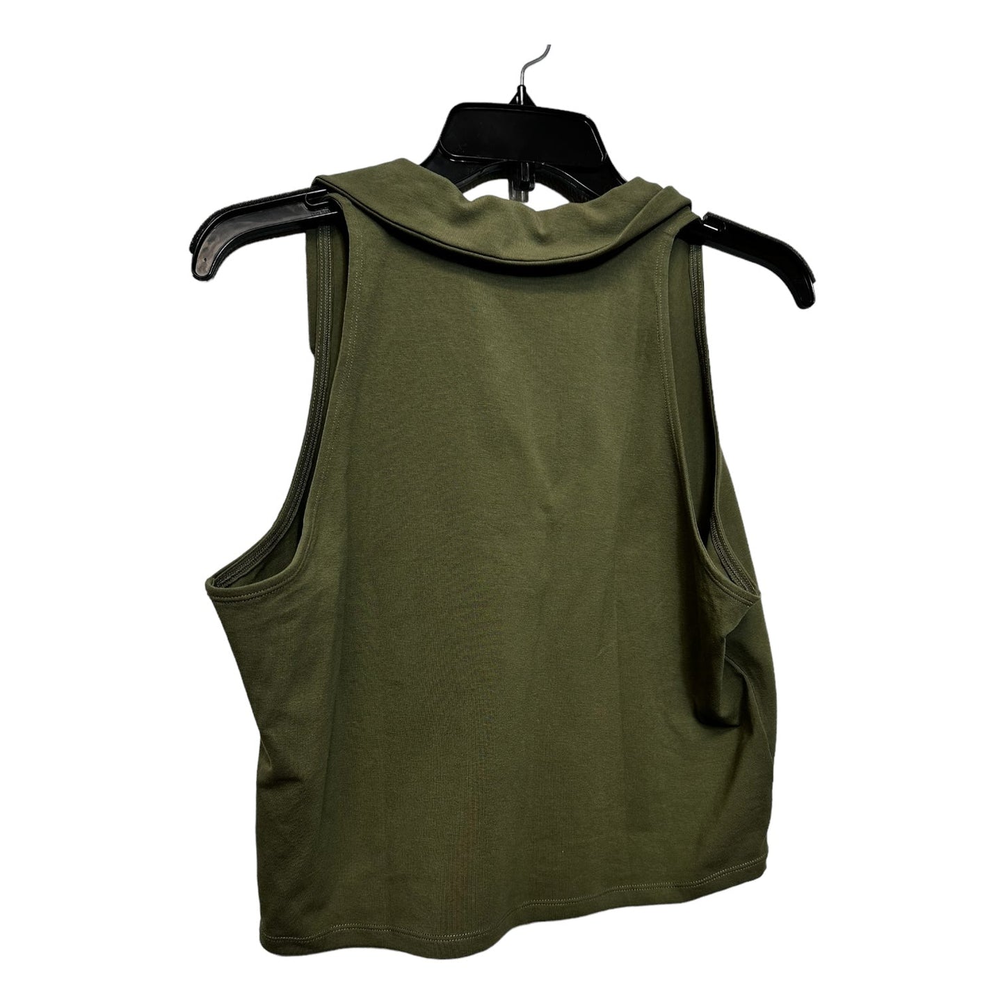 Top Sleeveless By Abercrombie And Fitch In Olive, Size: Xl