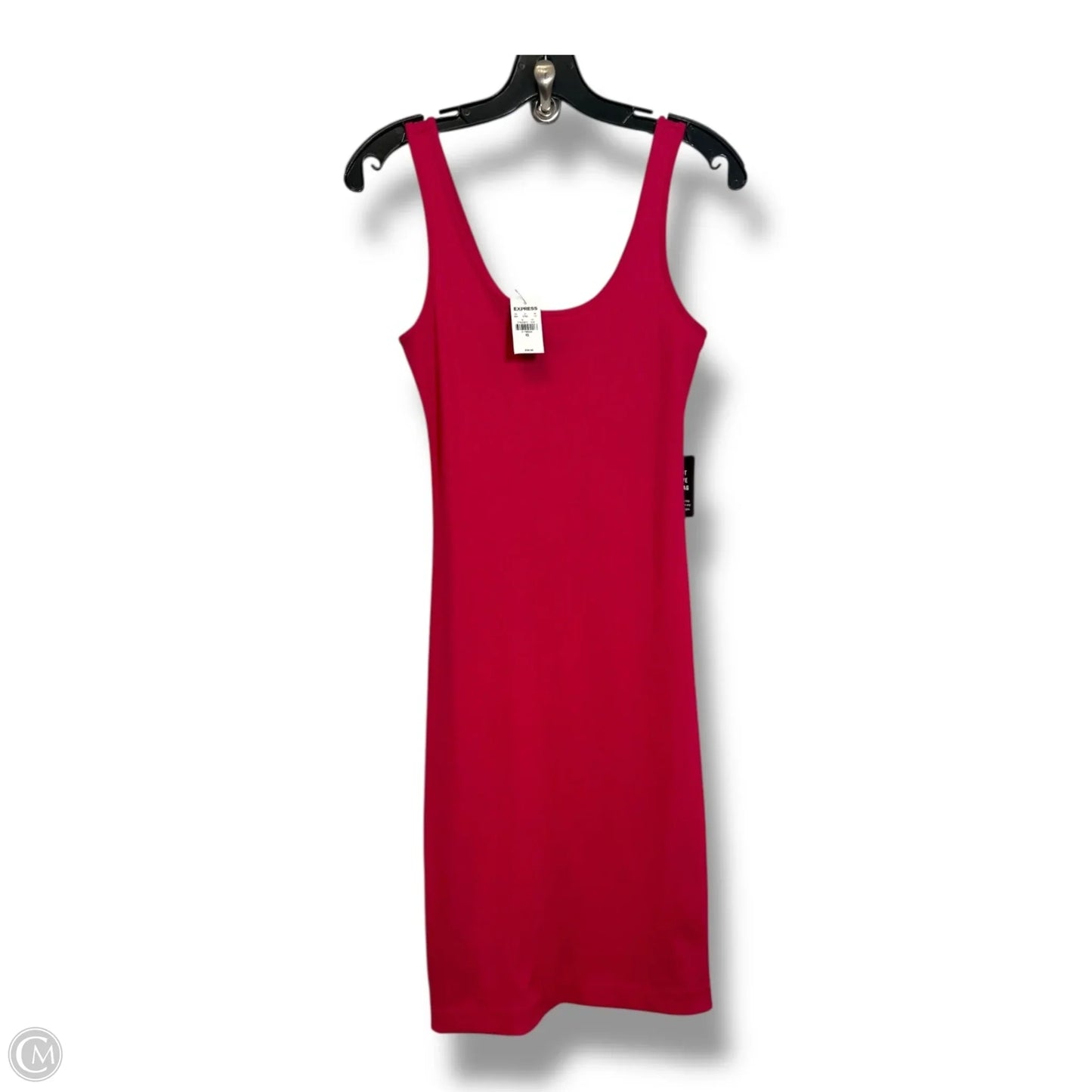 Dress Casual Short By Express In Fuschia, Size: Xs