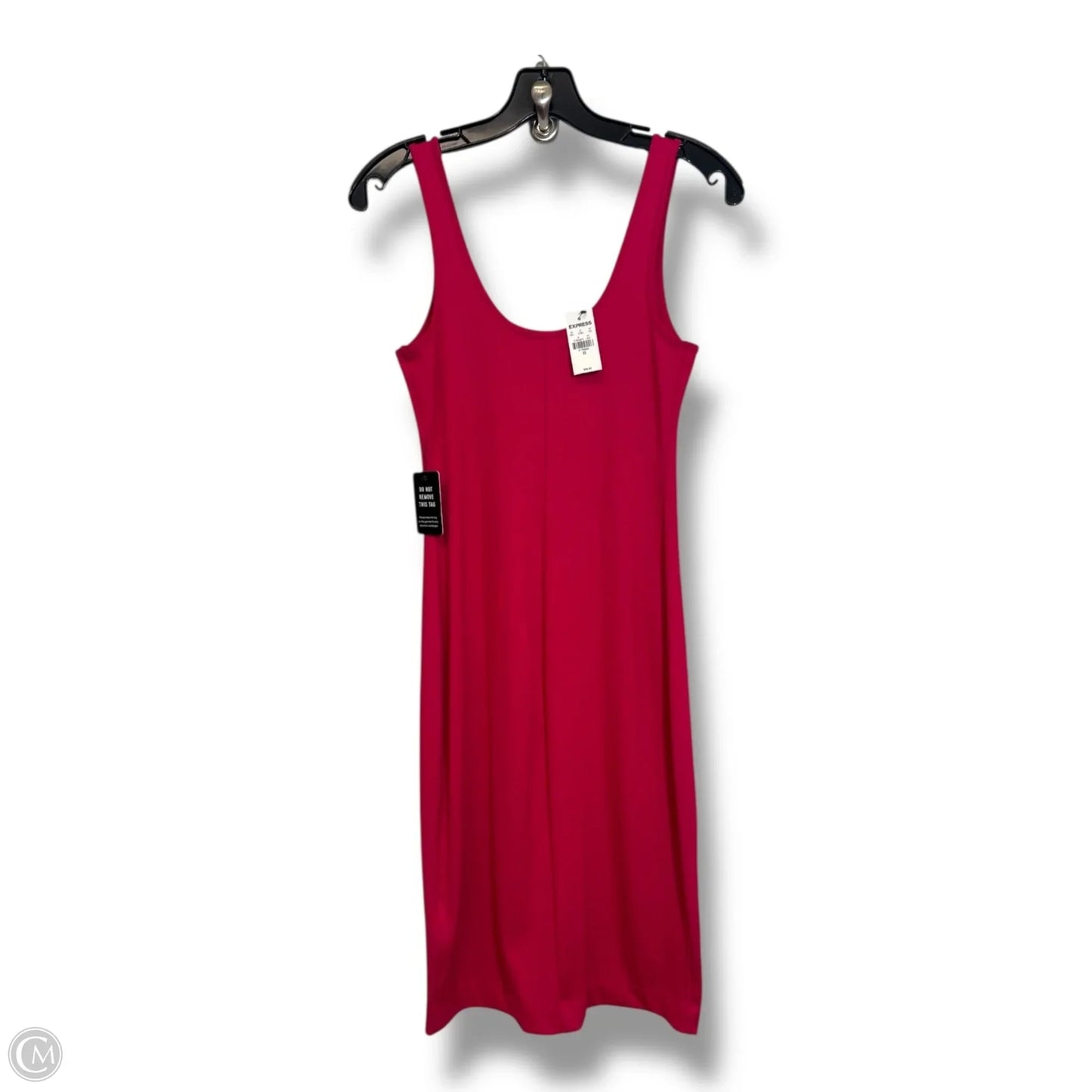 Dress Casual Short By Express In Fuschia, Size: Xs