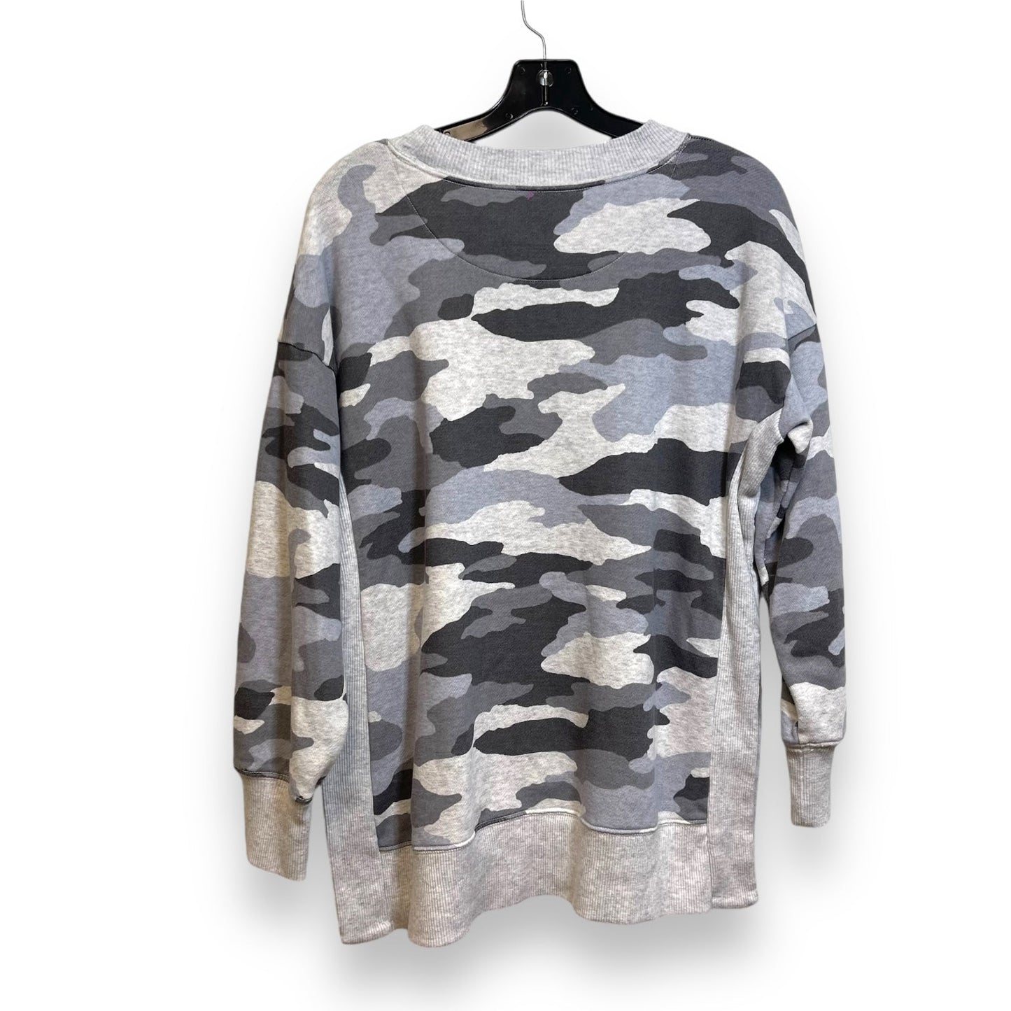 Sweatshirt Crewneck By Aerie In Camoflauge, Size: S