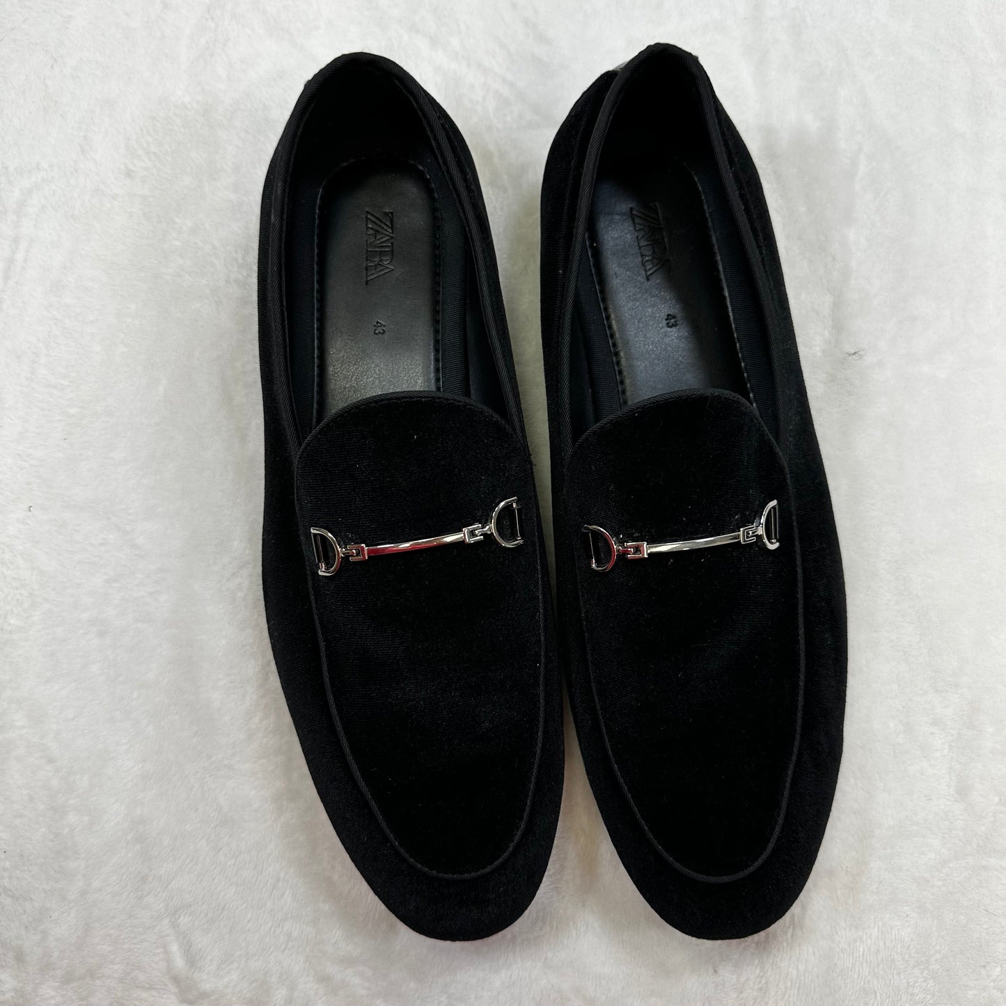 Shoes Flats Ballet By Zara In Black, Size: 43