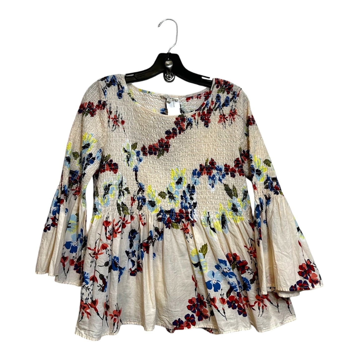 Blouse 3/4 Sleeve By Jane And Delancey In Flowered, Size: S