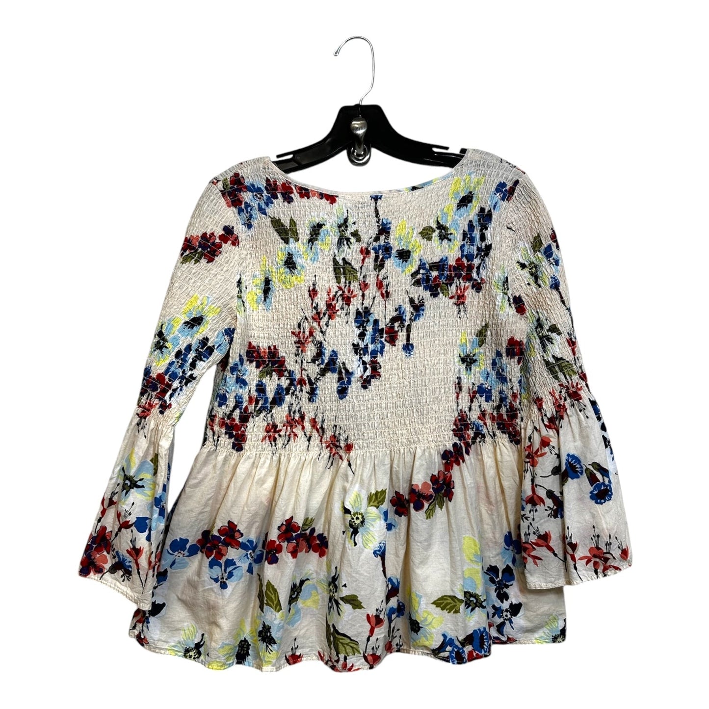 Blouse 3/4 Sleeve By Jane And Delancey In Flowered, Size: S