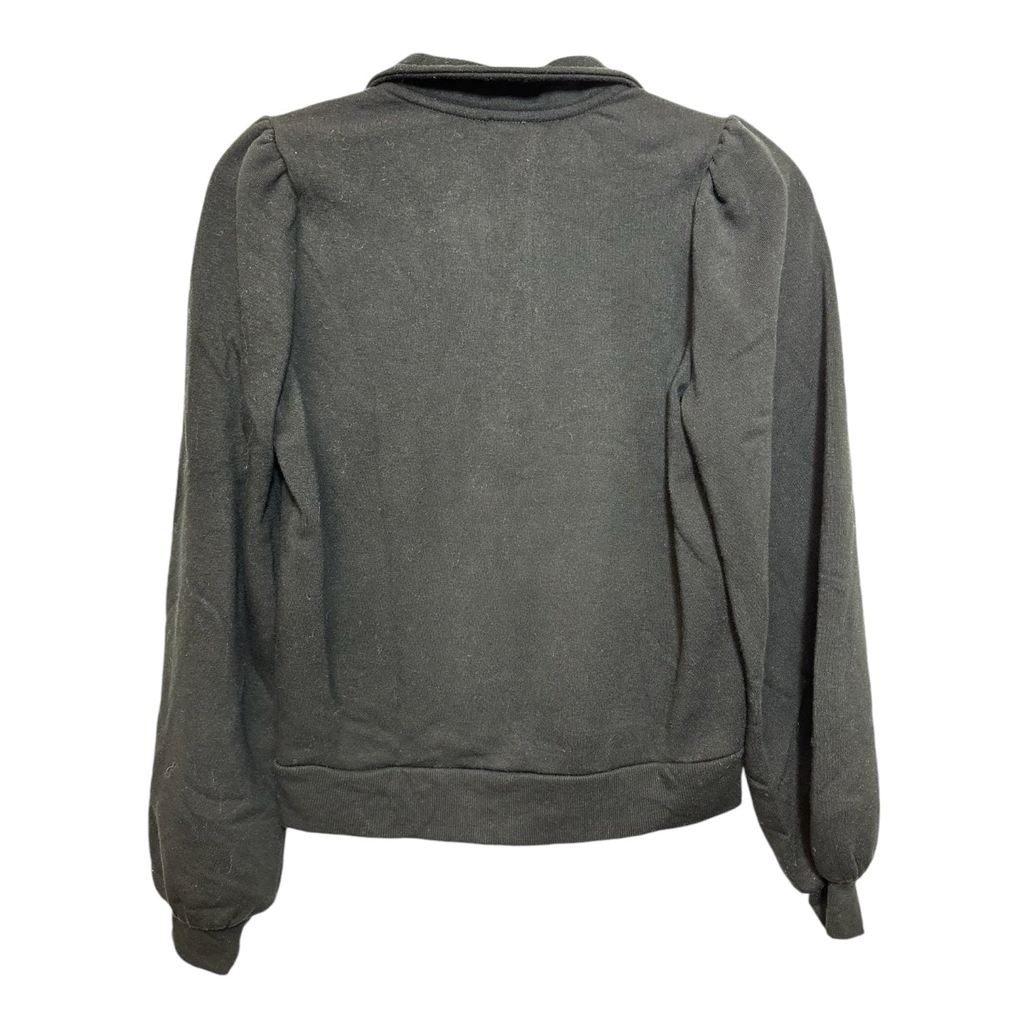 Sweatshirt Collar By Clothes Mentor In Black, Size: Xs