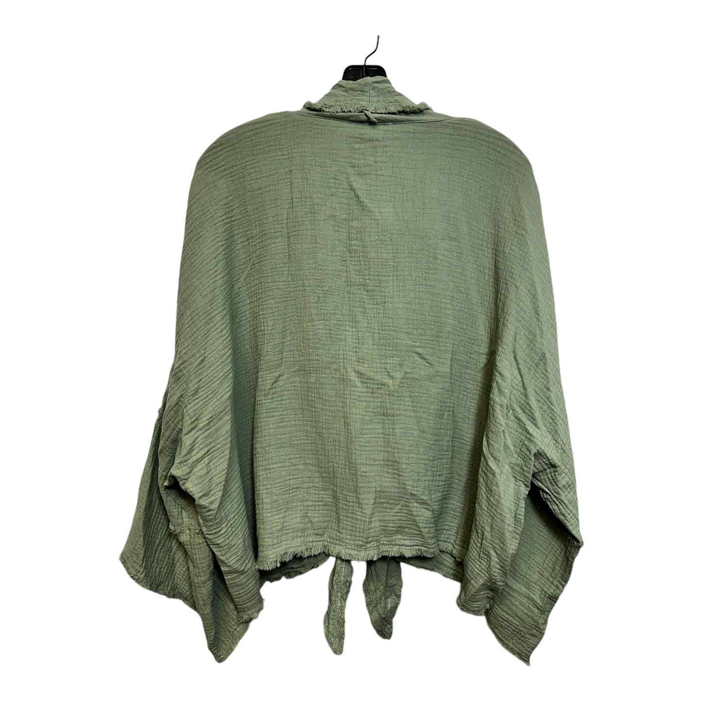 Top Long Sleeve By Entro In Sage, Size: S