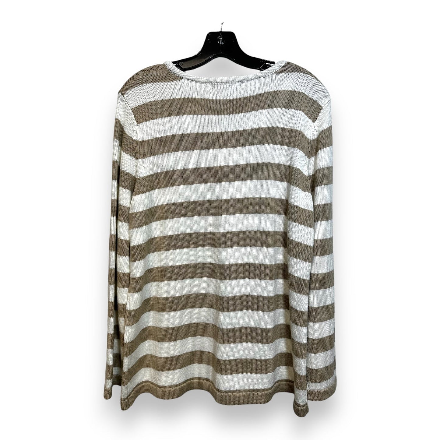 Sweater By Clothes Mentor In Striped, Size: Xl