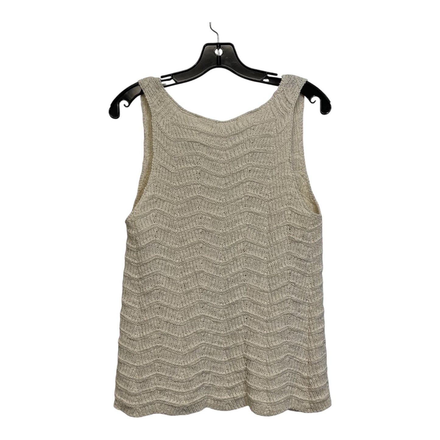 Top Sleeveless By Madewell In Ivory, Size: S