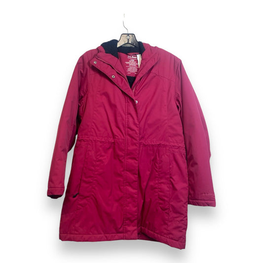 Coat Other By Ll Bean In Maroon, Size: S petite