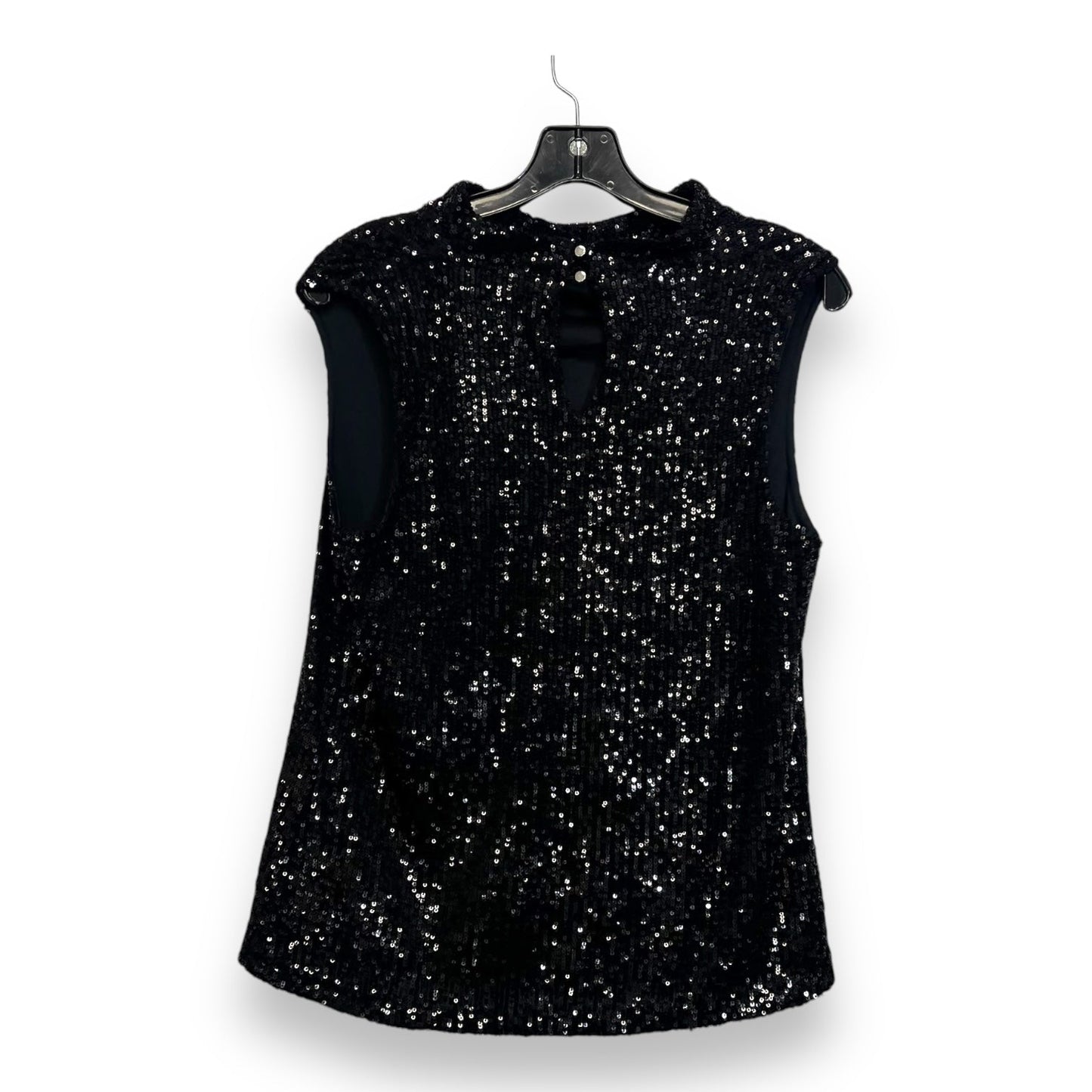 Top Sleeveless By Cable And Gauge In Black, Size: M