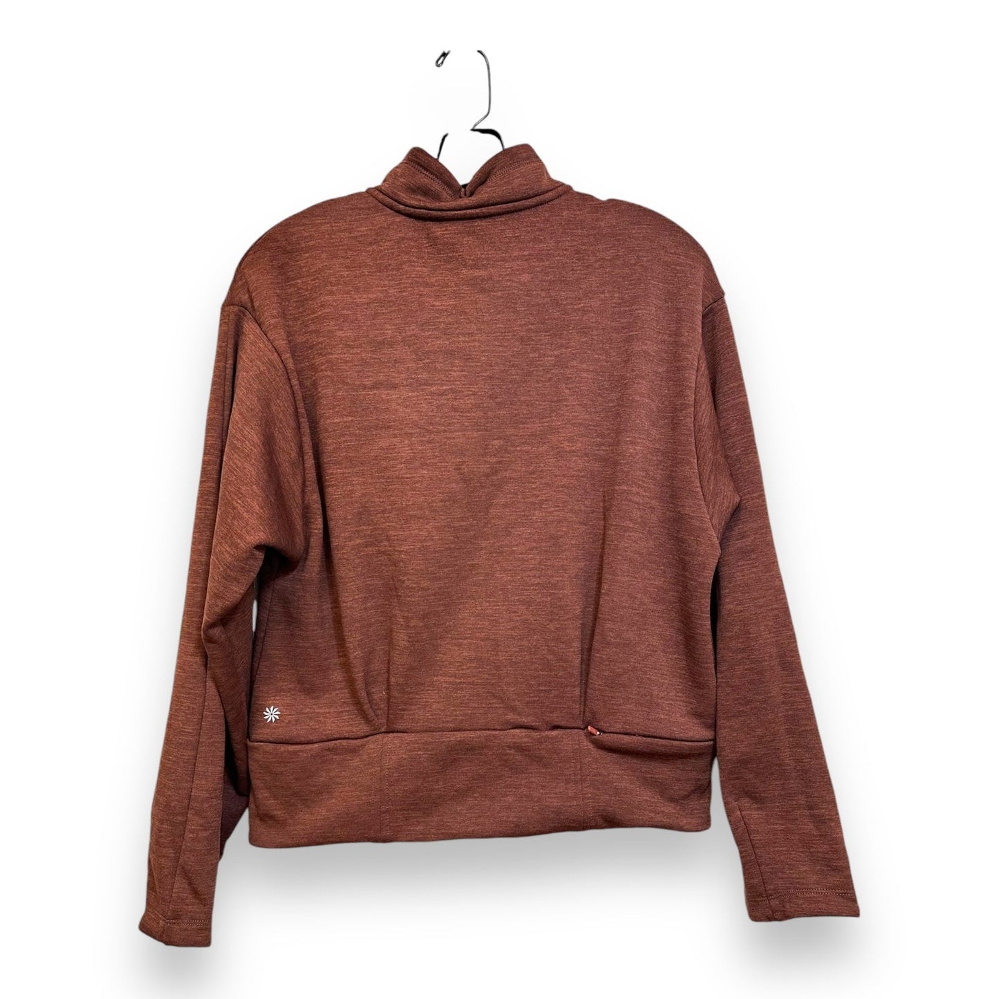 Sweatshirt Collar By Athleta In Bronze, Size: S