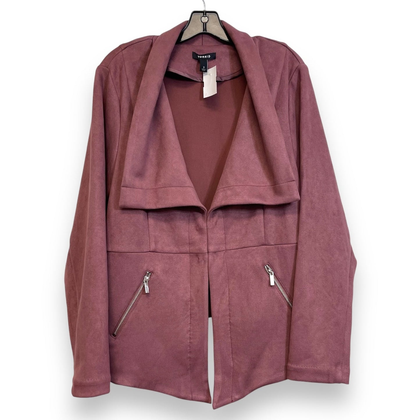 Jacket Other By Torrid In Mauve, Size: 3x