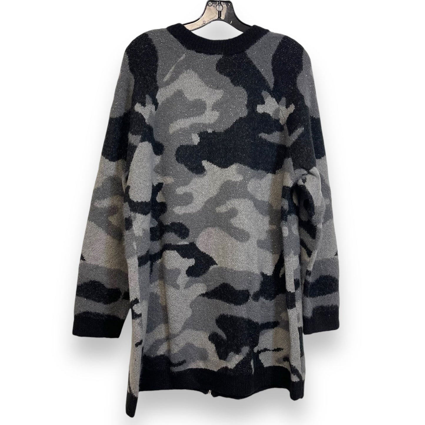 Cardigan By Torrid In Camouflage Print, Size: 2x