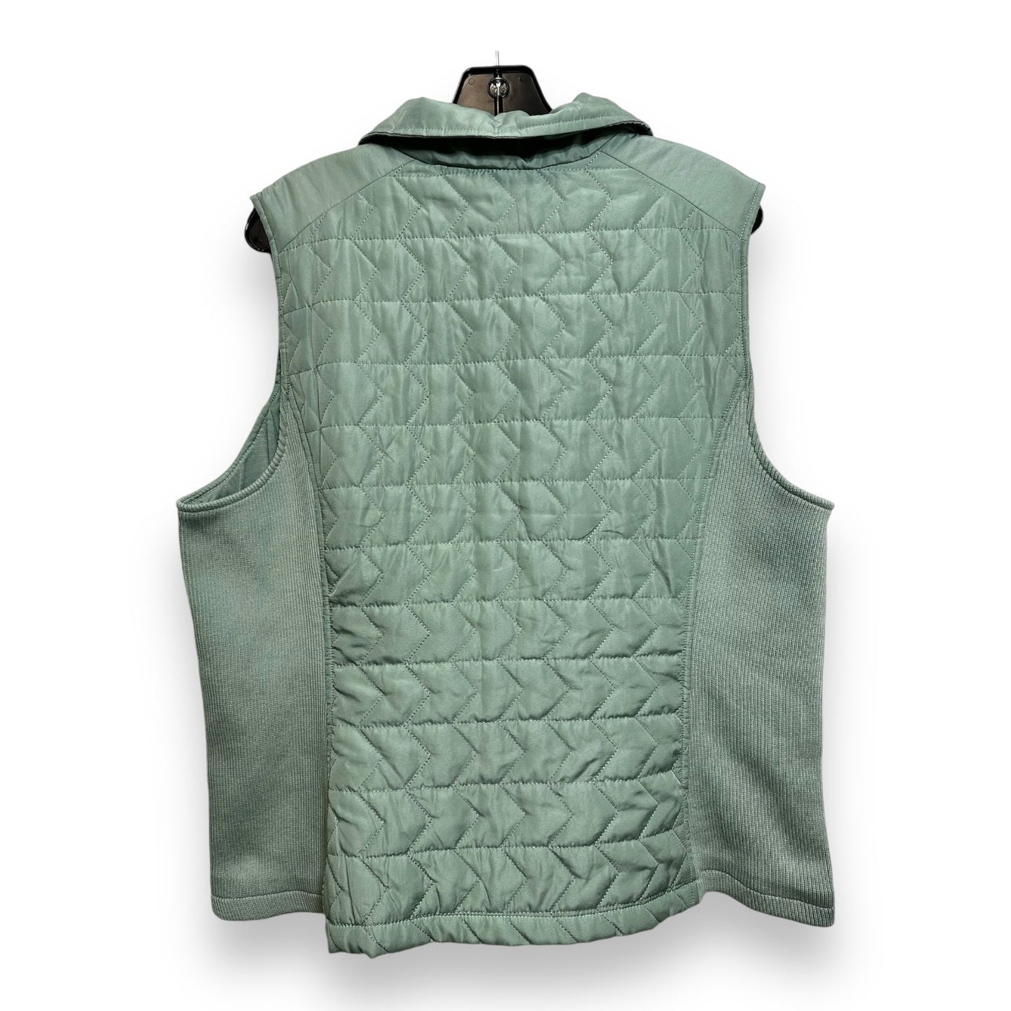 Vest Puffer & Quilted By Christopher And Banks In Green, Size: Xl