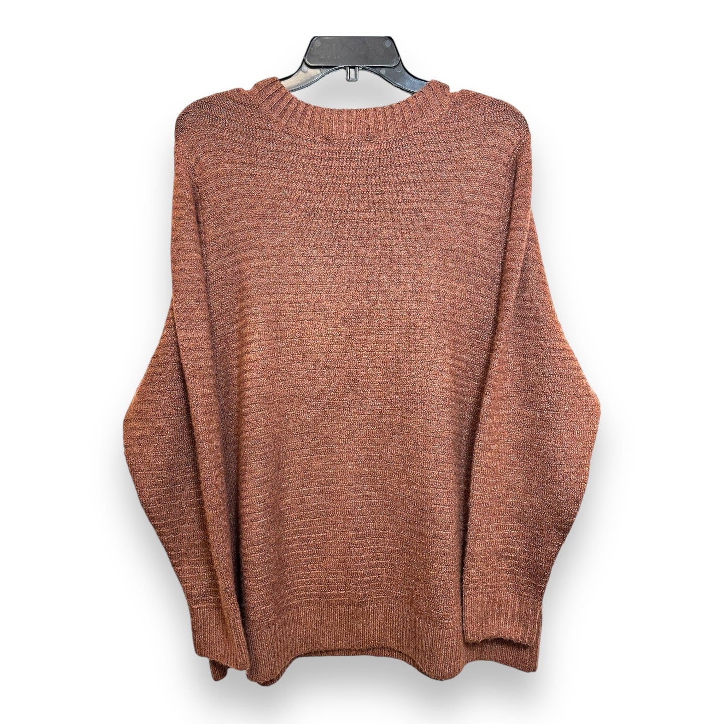 Sweater By Cj Banks In Brown, Size: 1x