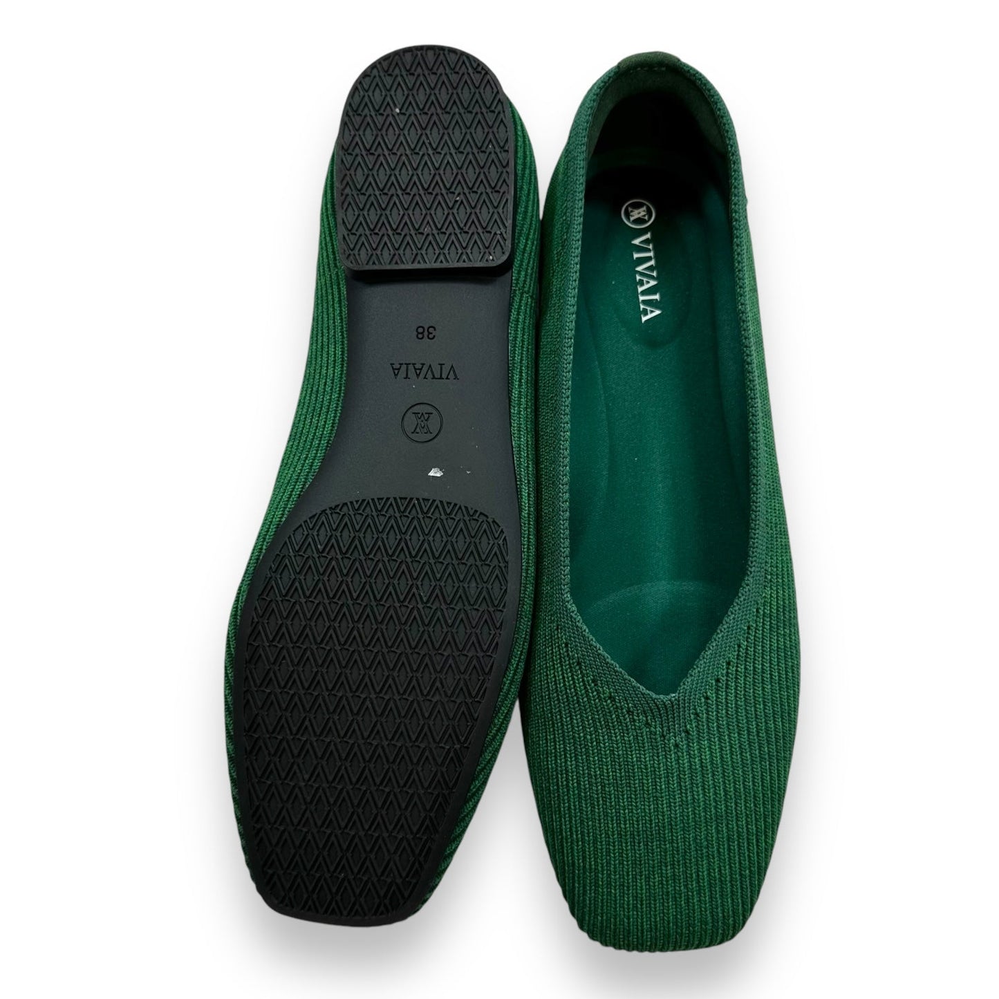 Shoes Flats By VIVAIA In Green, Size: 7.5