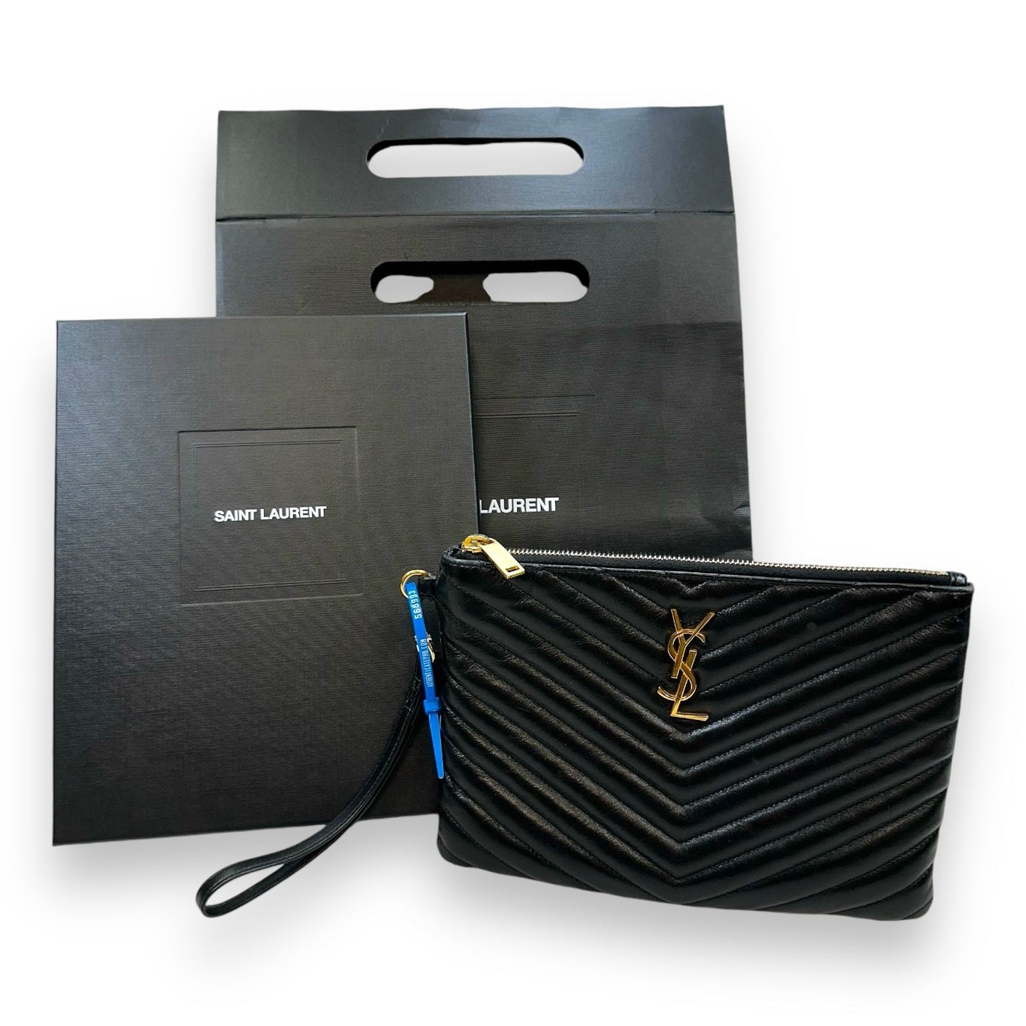 Wristlet Designer By Yves Saint Laurent, Size: Small