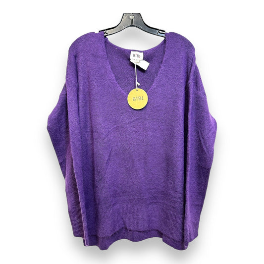 Sweater By Bibi In Purple, Size: M