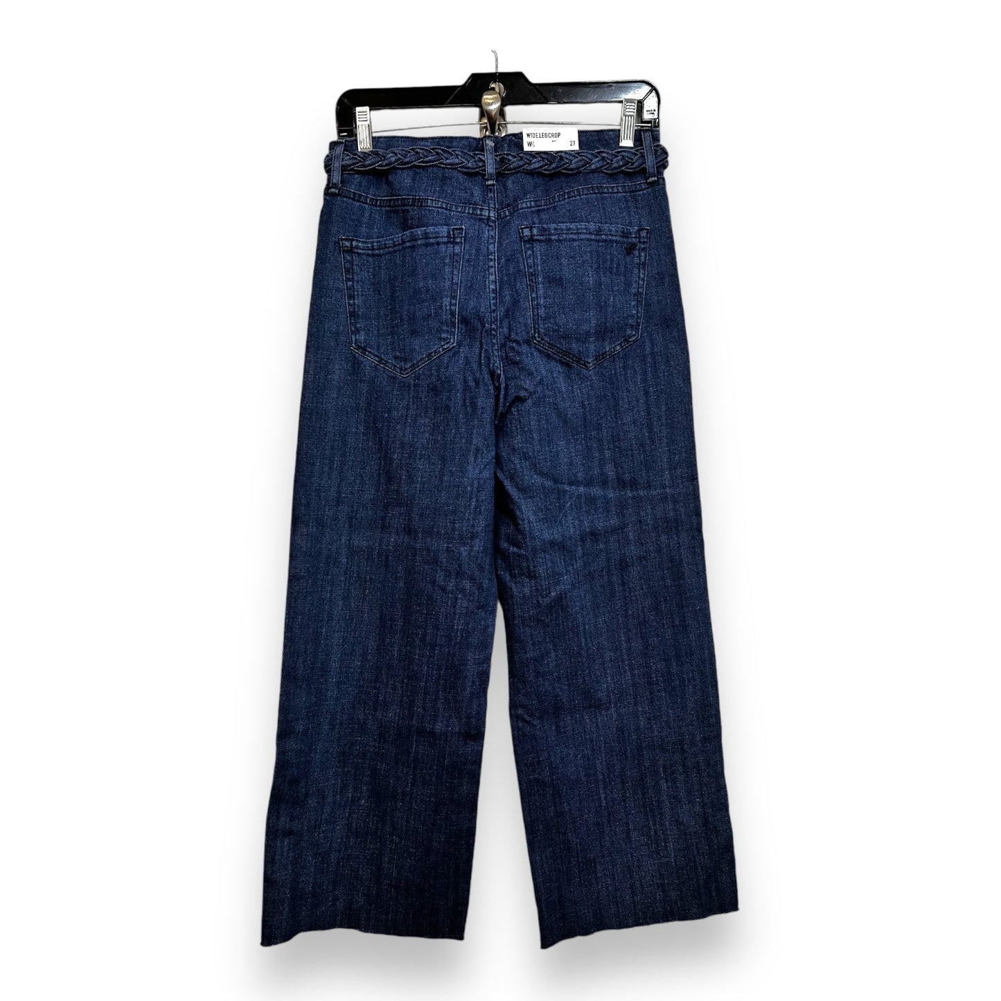 Jeans wide leg Cropped By William Rast In Blue Denim, Size: 4