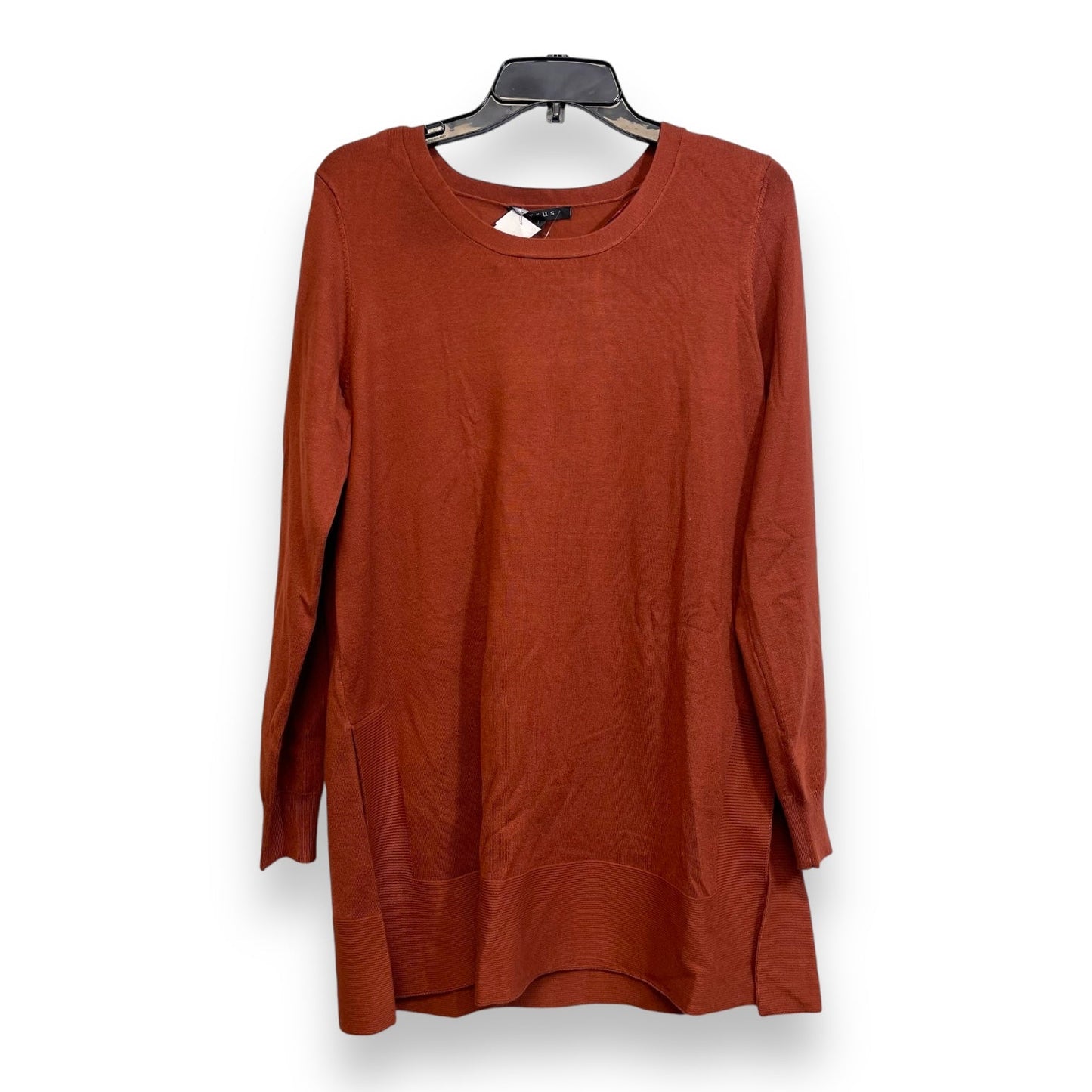 Sweater By Cyrus Knits In Bronze, Size: L