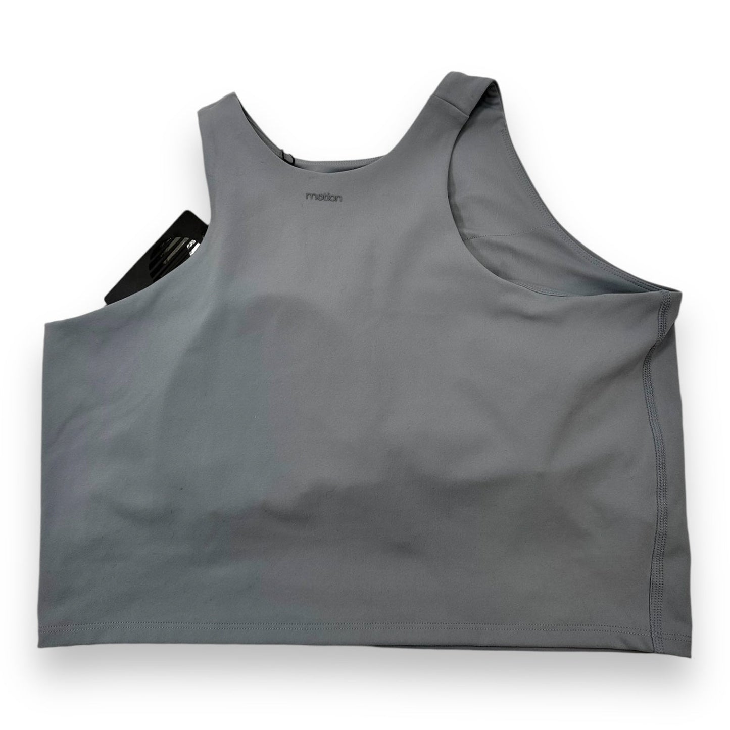 Athletic Bra By Clothes Mentor In Grey, Size: L