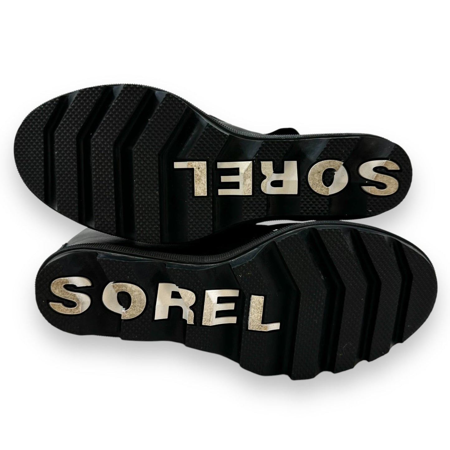 Shoes Heels Wedge By Sorel In Black, Size: 8