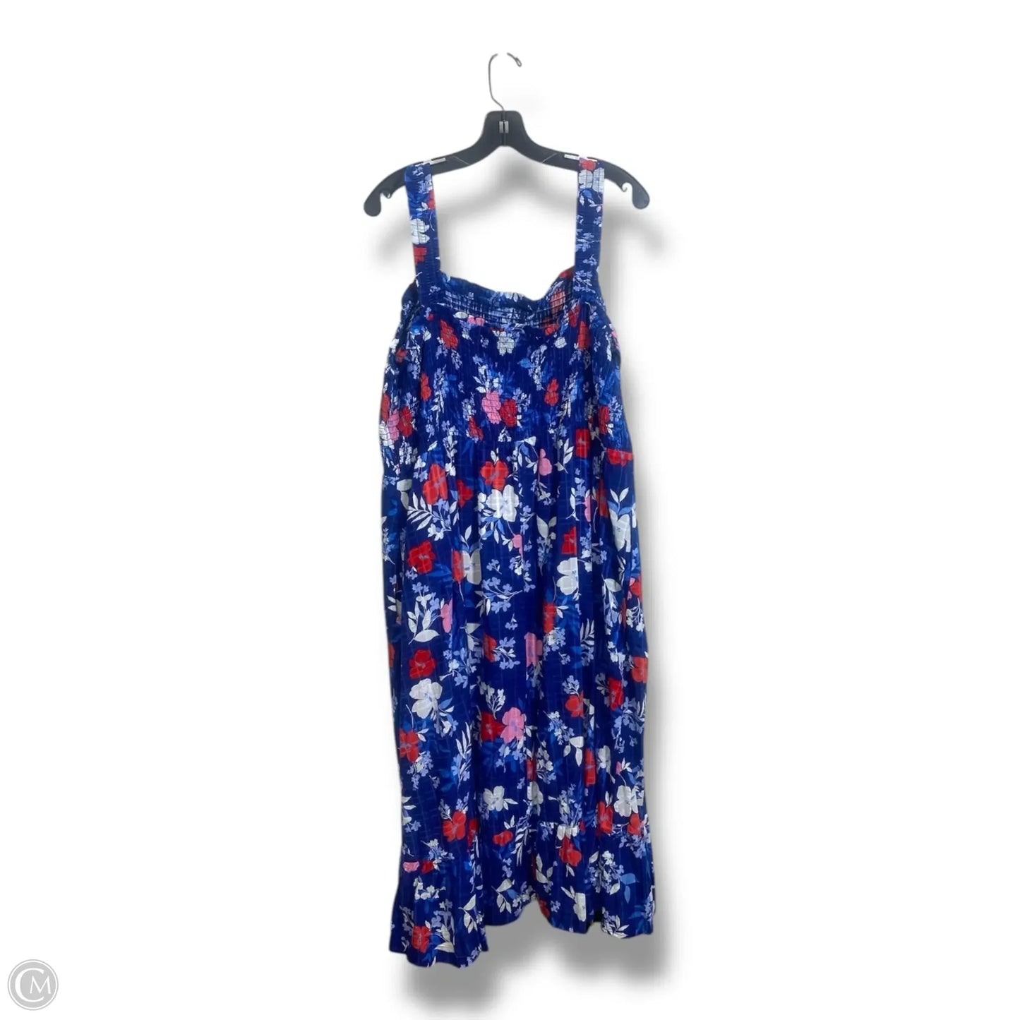 Dress Casual Maxi By Draper James In Floral Print, Size: 2x