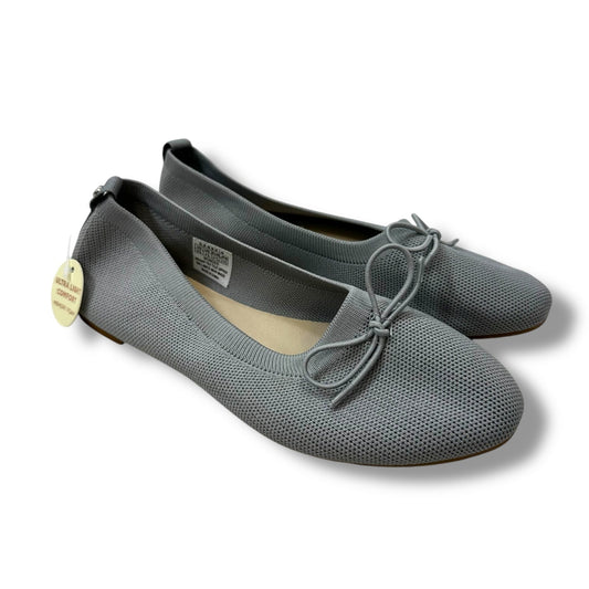 Shoes Flats By Danskin In Grey, Size: 6.5