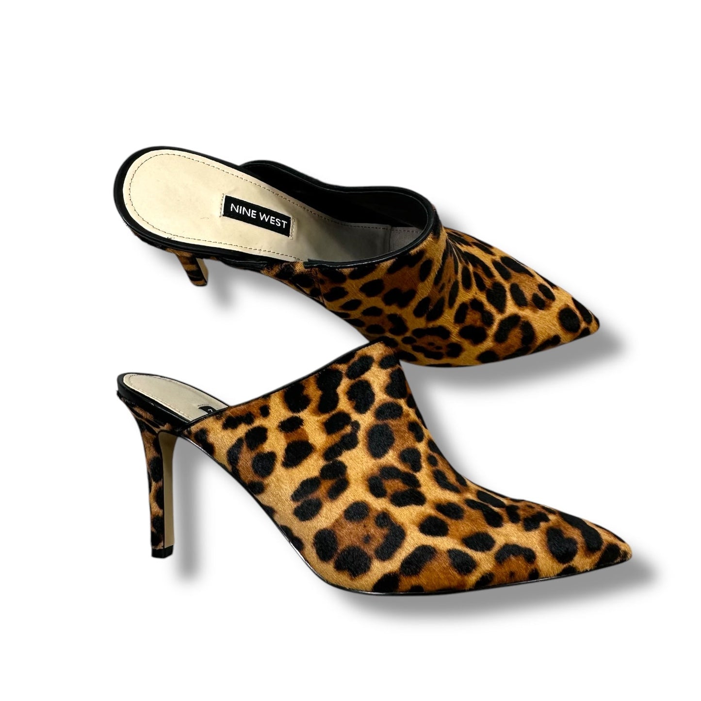 Shoes Heels Stiletto By Nine West In Animal Print, Size: 10