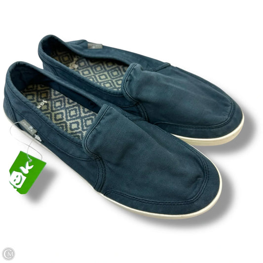 Shoes Flats By Sanuk In Navy, Size: 6