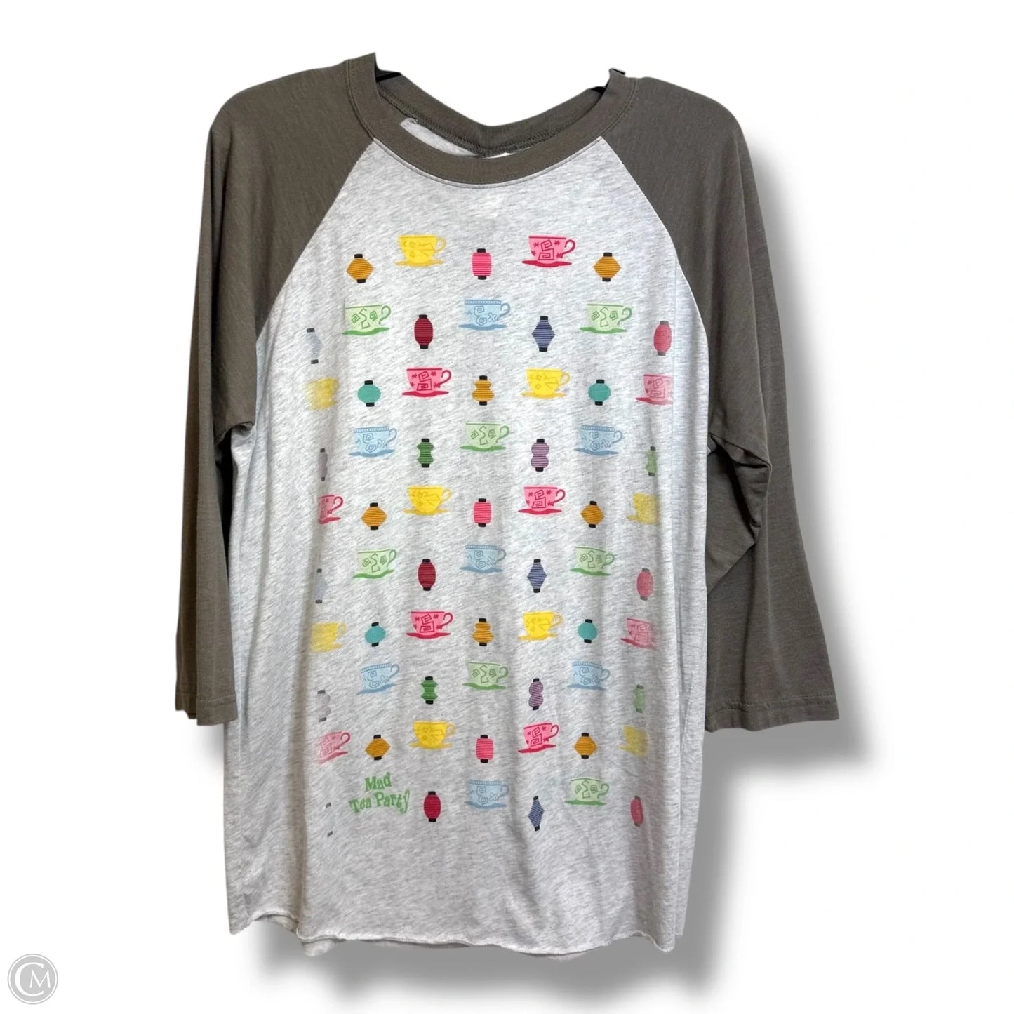 Top Long Sleeve By Disney Store In Grey, Size: L