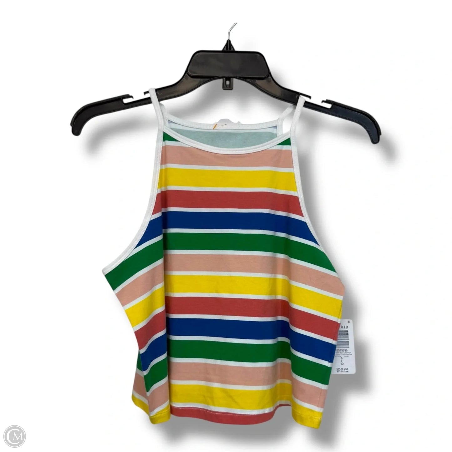 Tank Top By Torrid In Striped Pattern, Size: L