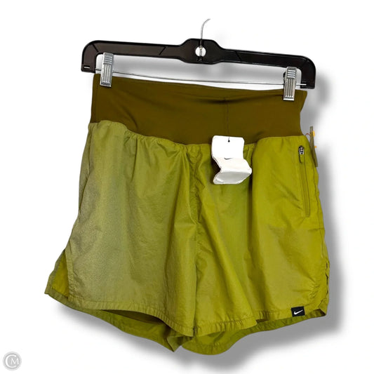 Athletic Shorts By Nike Apparel In Green, Size: S
