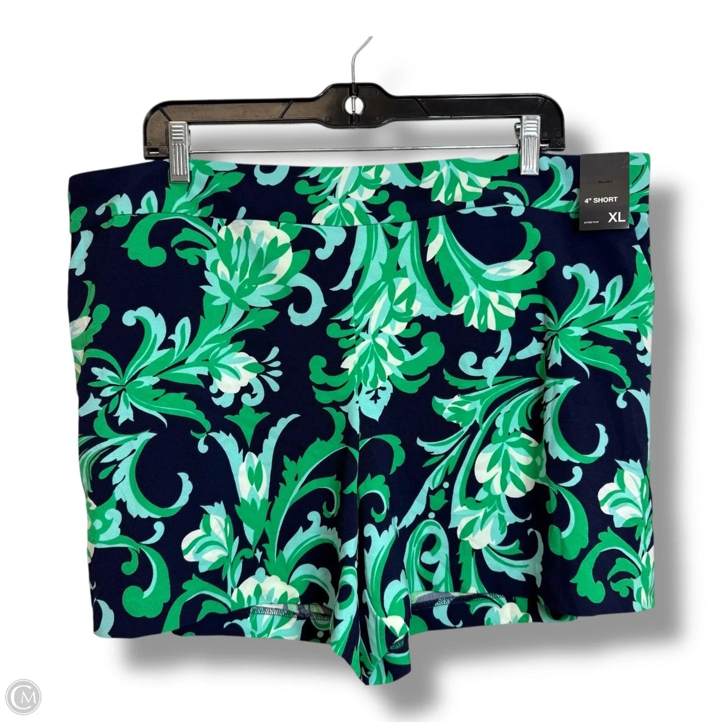Shorts By New York And Co In Tropical Print, Size: Xl