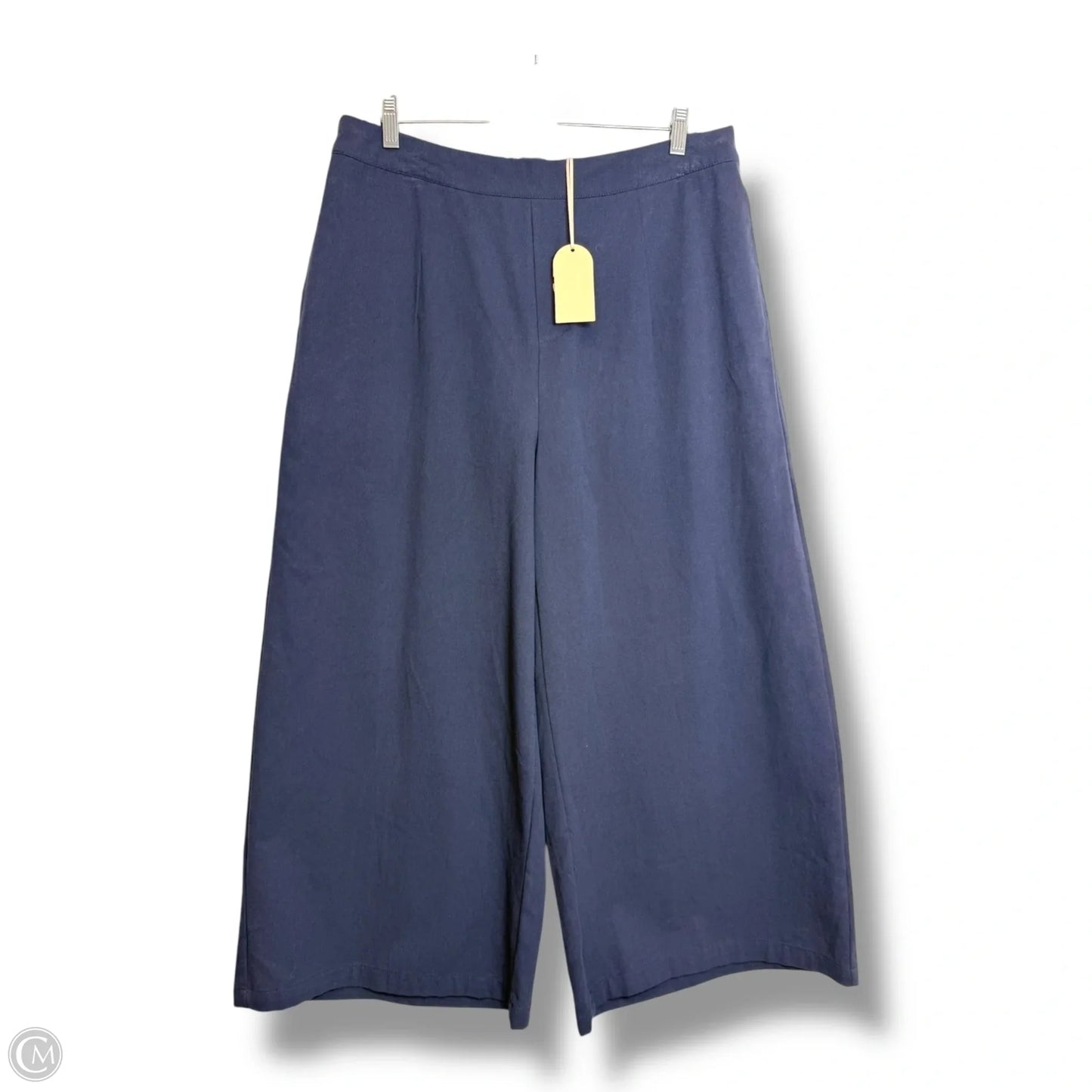 Pants Cropped By Clothes Mentor In Navy, Size: Xl