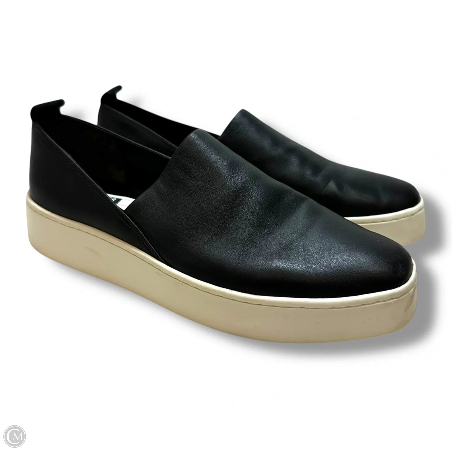 Shoes Flats By Vince In Black, Size: 9