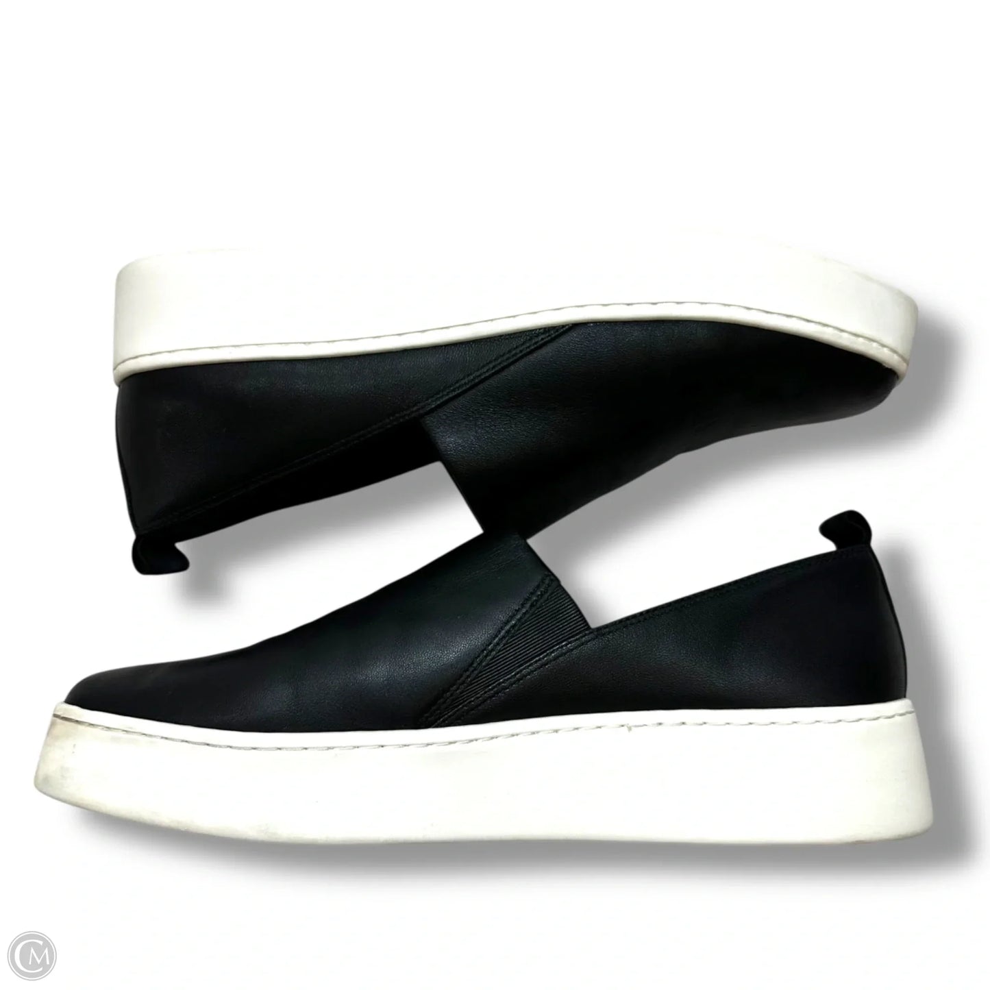 Shoes Flats By Vince In Black, Size: 9