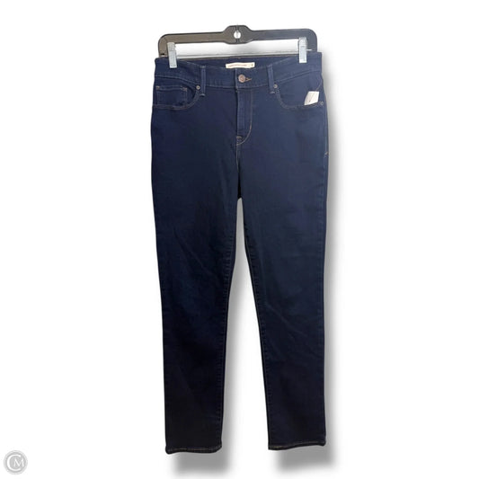 Jeans Skinny By Levis In Blue, Size: 8