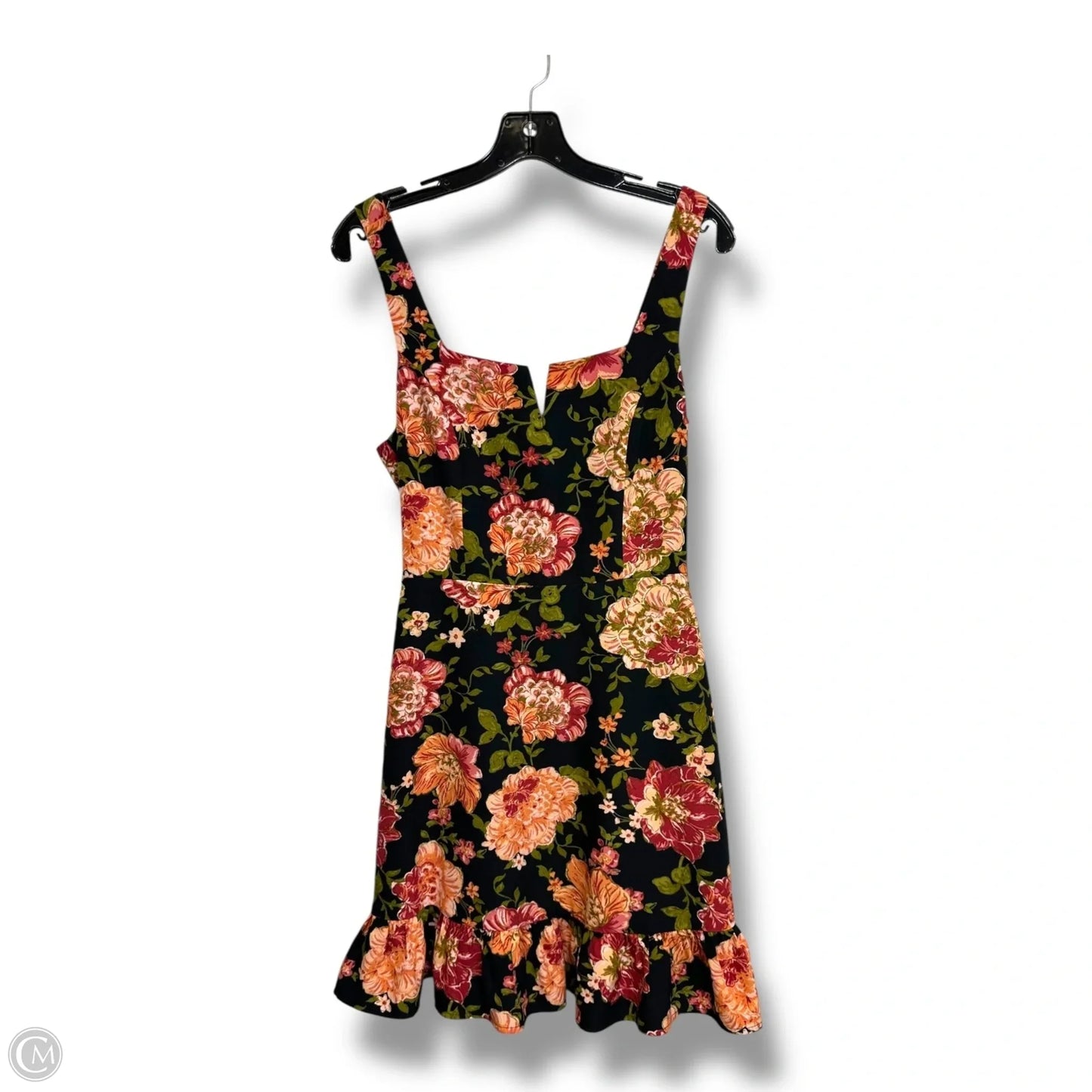 Dress Casual Short By THE COMMONS In Floral Print, Size: M