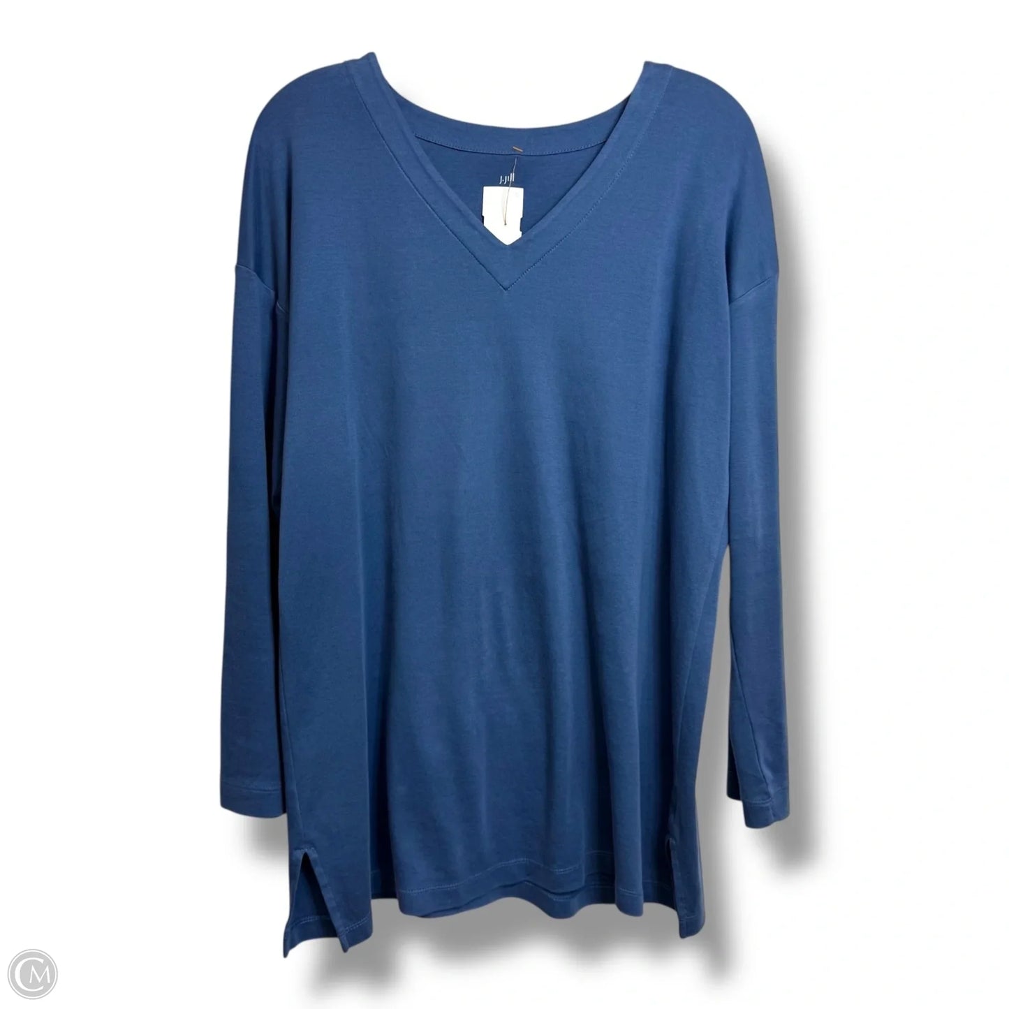 Top Long Sleeve By J. Jill In Blue, Size: S