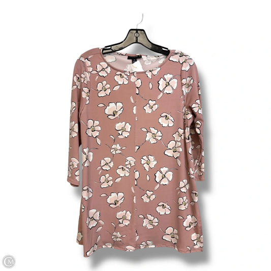 Top 3/4 Sleeve By Alfani In Pink, Size: Sp