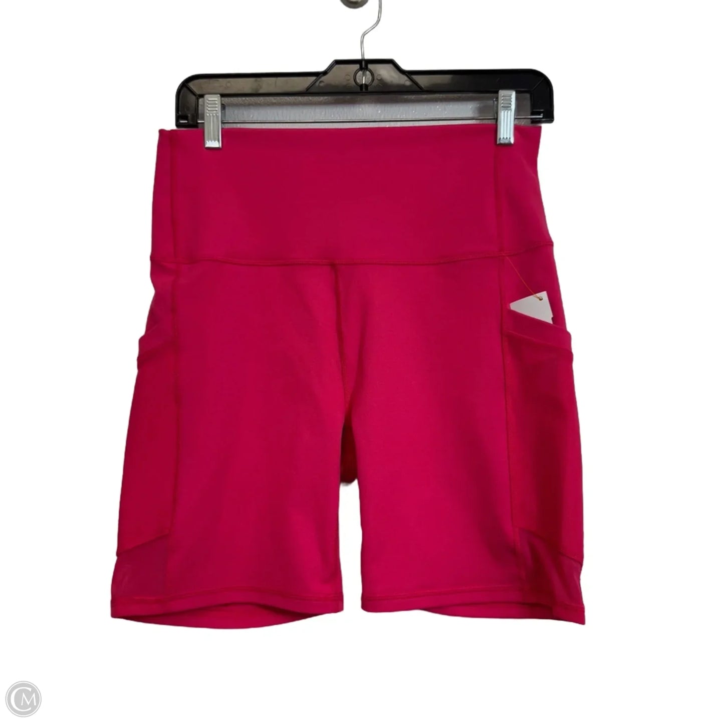 Athletic Shorts By Fabletics In Pink, Size: L