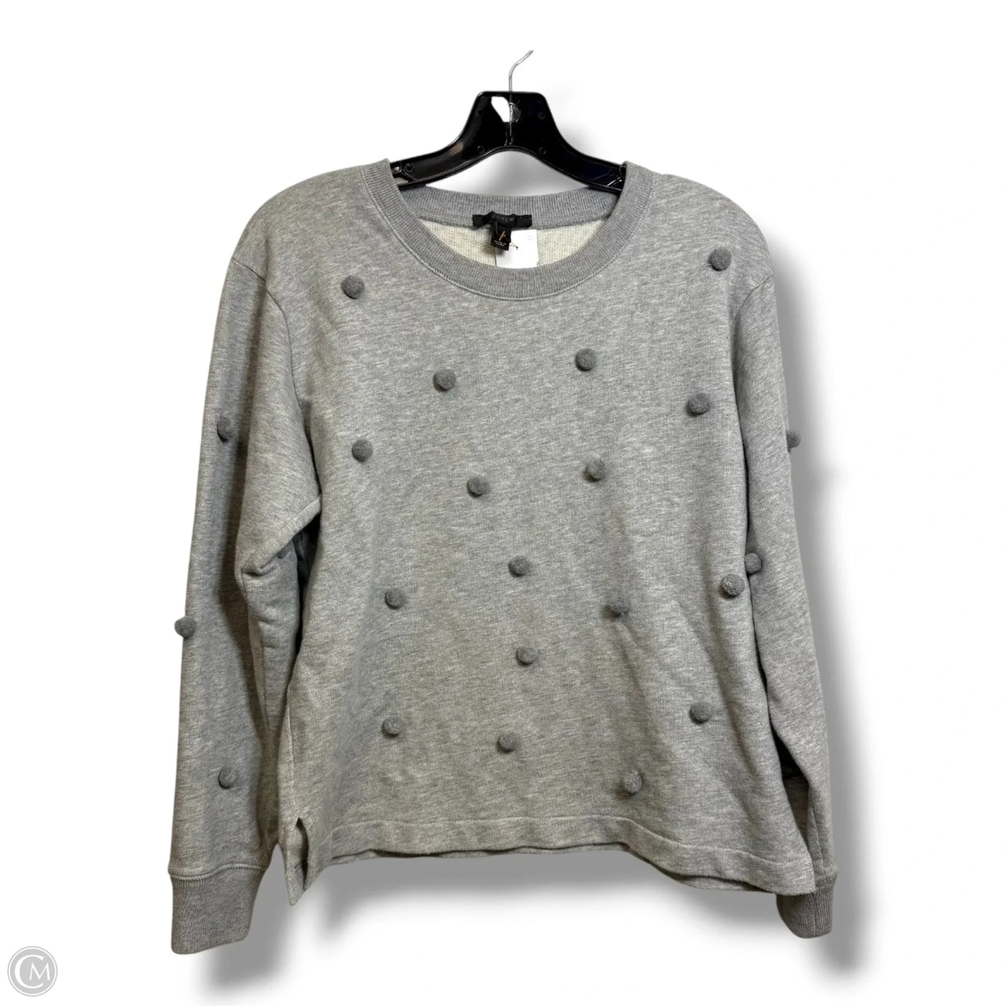 Sweatshirt Crewneck By J. Crew In Grey, Size: S