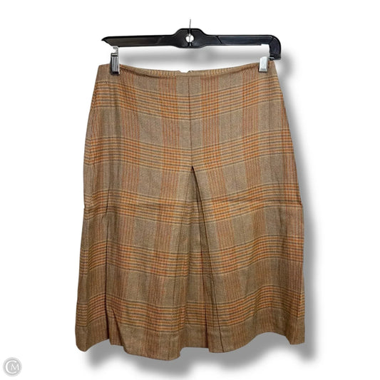 Skirt Mini & Short By Banana Republic In Tan, Size: 0