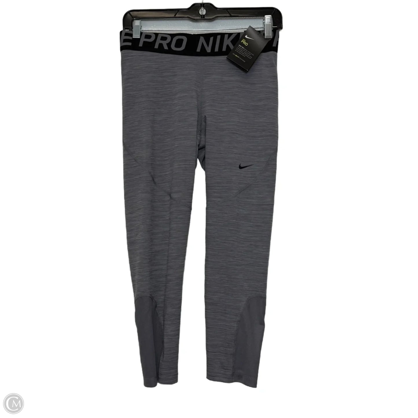 Athletic Leggings By Nike Apparel In Black, Size: L