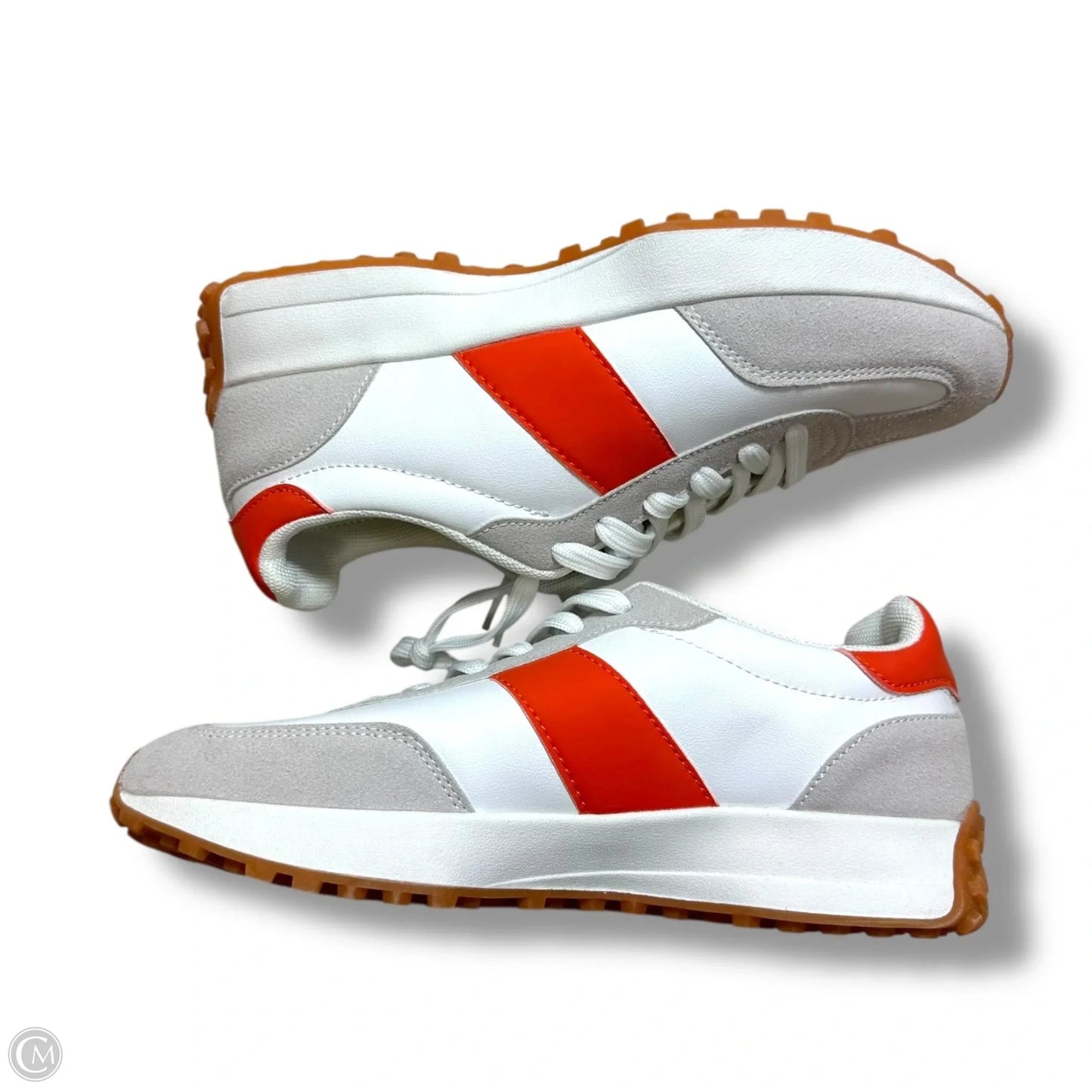 Shoes Sneakers By Clothes Mentor In White, Size: 8.5